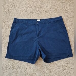 Magellan Outdoor Women's Size 18 Navy Blue Shorts